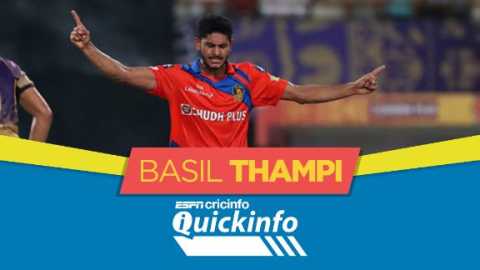 Basil Thampi Profile Cricket Player India Stats Records Video