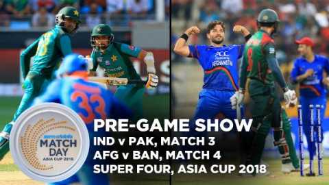 Cricket Video India vs Pakistan 3rd Match Super Four 2018 Match