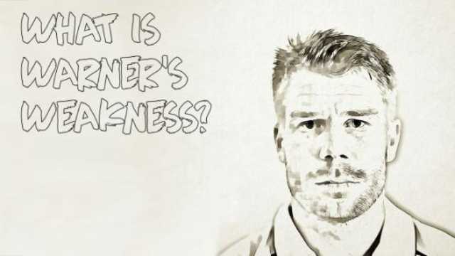 What is the chink in Warner's armour?