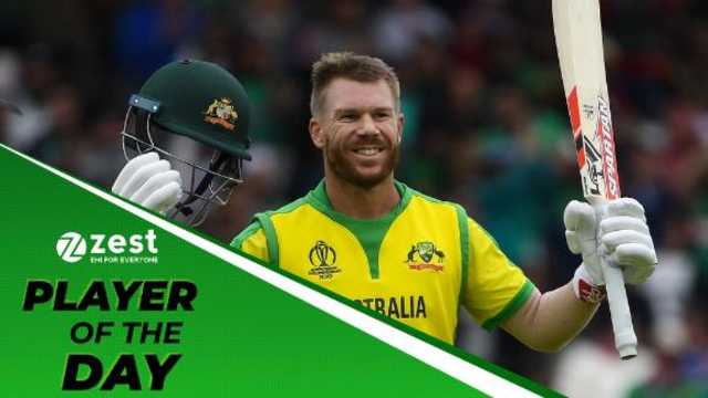 Hussey: Warner a class above most batsmen at World Cup