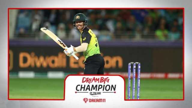 Dream Big Champion of the Day - David Warner