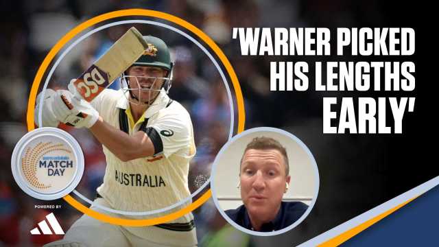 'Warner's judgment of length was better than Labuschagne'