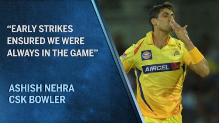 'Early strikes always kept us in the game' - Nehra