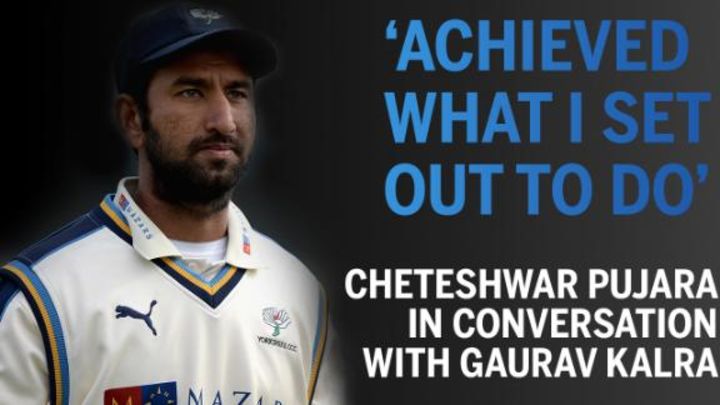 'Achieved what I set out to do' - Pujara