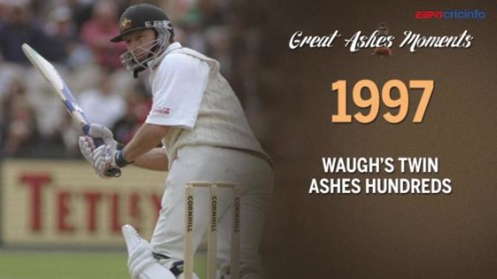 Great Ashes Moments: Steve Waughs twin hundreds