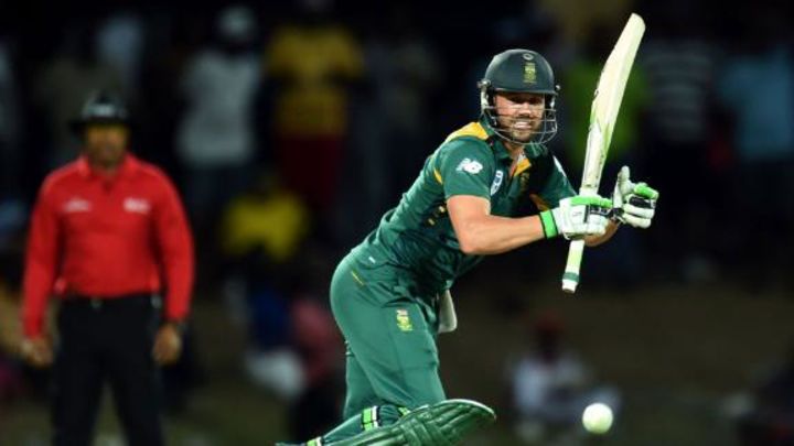 Always good to have a spinner you can turn to - de Villiers