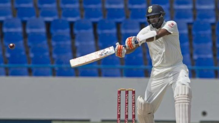 'Batting ahead of Saha a confidence boost'