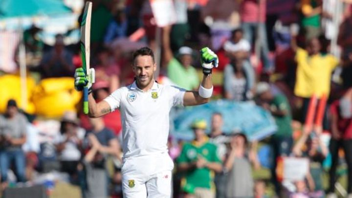 'Happy with the way we batted' - Du Plessis