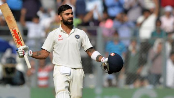 Kohli racks up highest average across formats in a calendar year