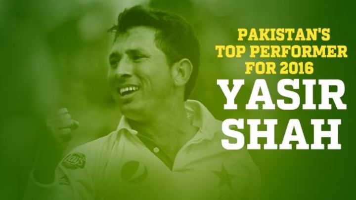Player of the year, Pakistan: Yasir Shah