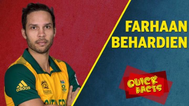 Quick Facts - Farhaan Behardien