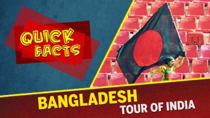 Quick Facts: Bangladesh tour of India