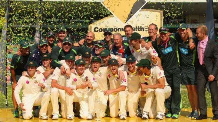 Australia's Test jersey sponsors over the years
