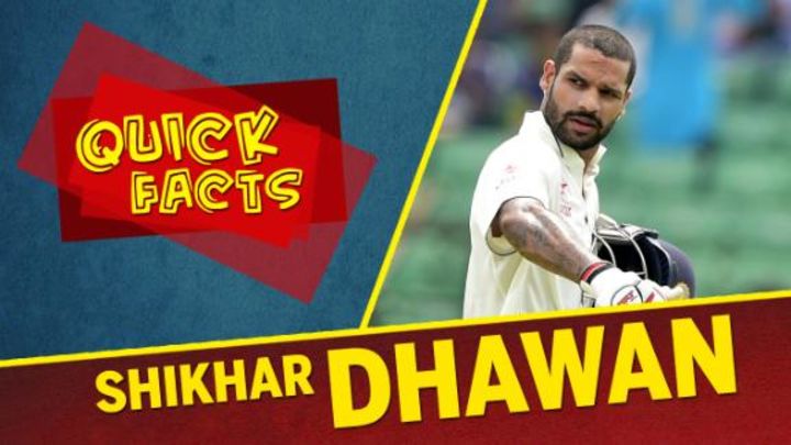 Quick Facts - Dhawan returns to the Test fold