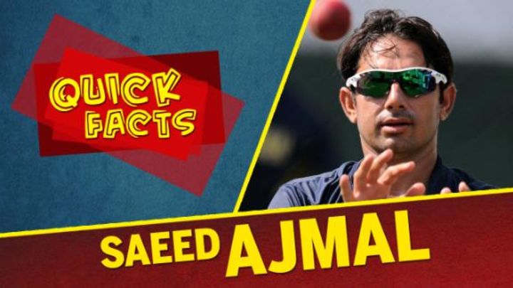 Quick Facts - Saeed Ajmal