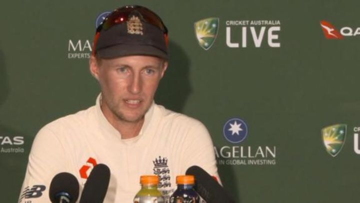 It's come up on Australia's first good day in the field - Root