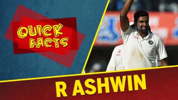 Quick Facts: R Ashwin