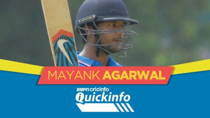 Mayank Agarwal's incredible run of domestic form