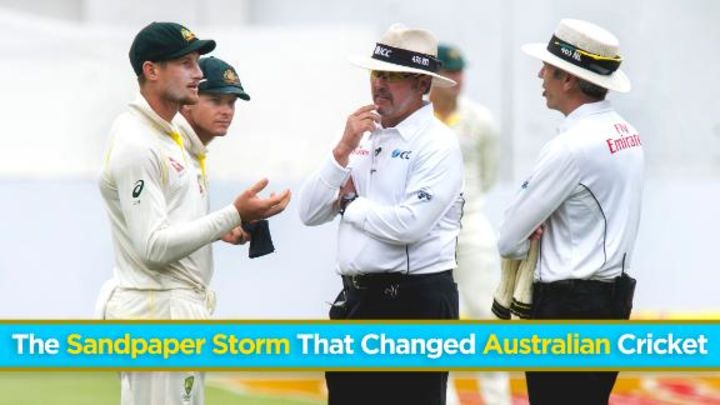 The sandpaper saga that changed Australian cricket
