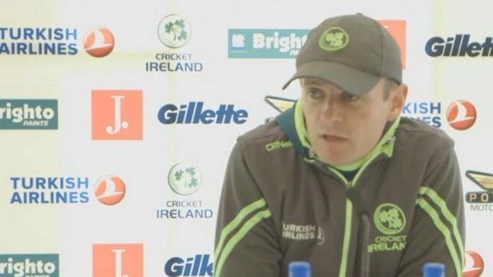 It's going to be a special occasion - Ireland captain William Porterfield