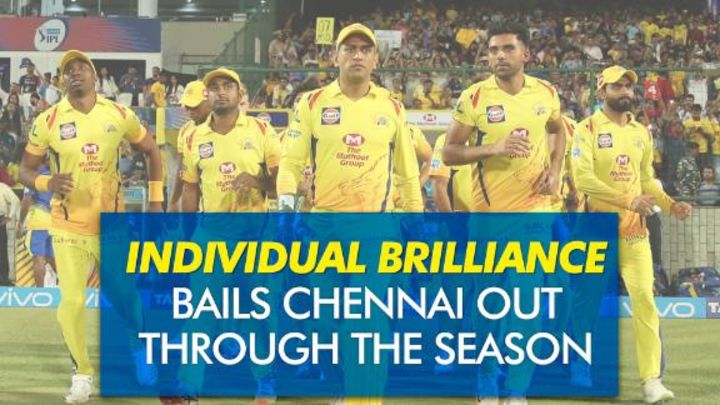CSK's journey studded with individual brilliance