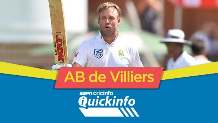Quickinfo - AB de Villiers, the record-maker