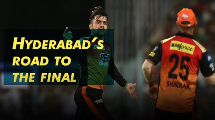 Sunrisers road to final