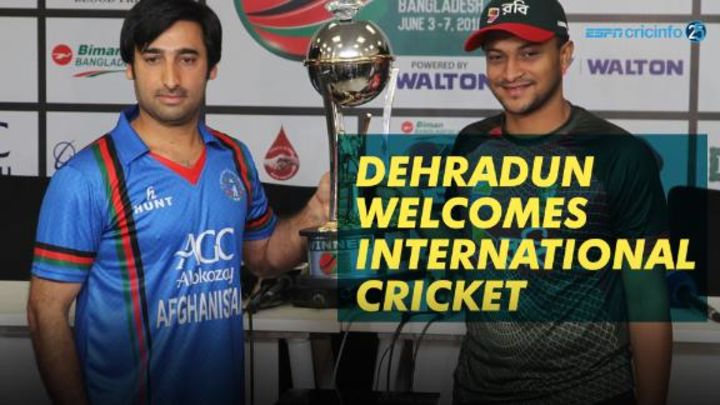 Dehradun welcomes international cricket