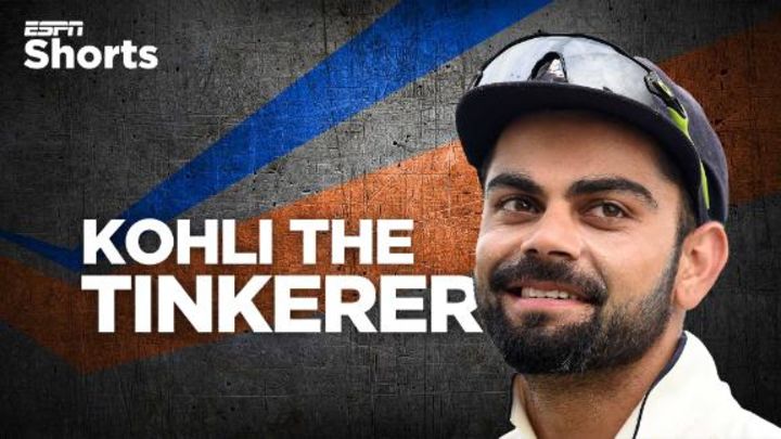 ESPN Shorts: Kohli the tinkerer