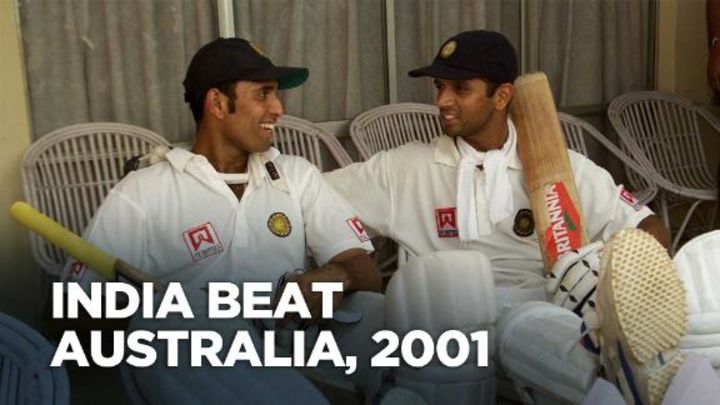 India beating Australia in Kolkata