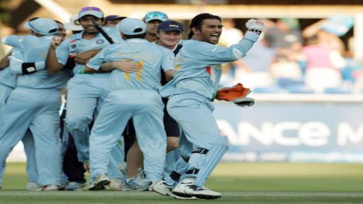 The last wicket in the first World T20 final