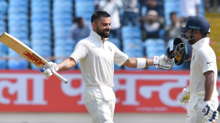 Walsh: Kohli's hunger for 'every Test run' a great sign