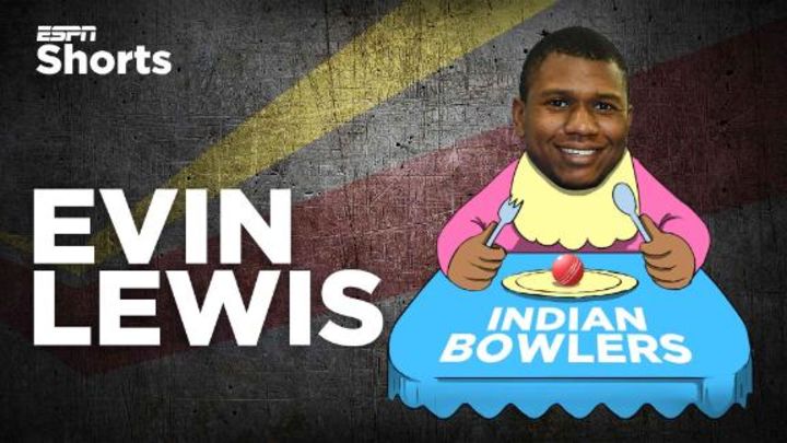 Evin Lewis, devourer of India's bowling