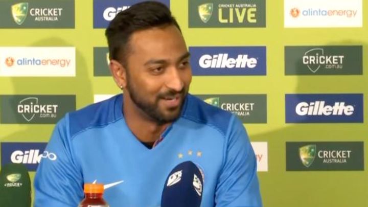 'I want to improve every day, every game' - Krunal Pandya
