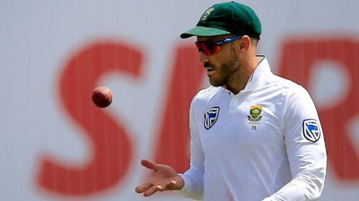 Du Plessis hints at Maharaj's inclusion