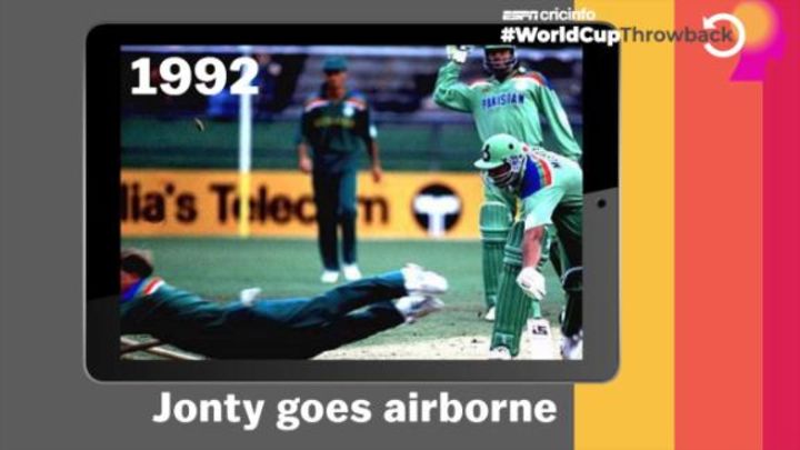 Jonty goes airborne