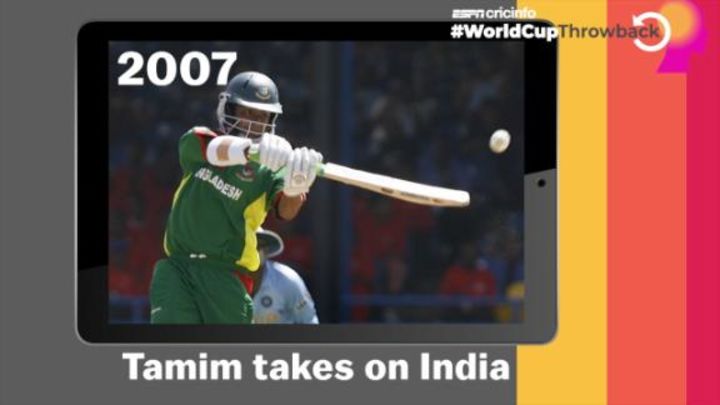 Tamim takes on India