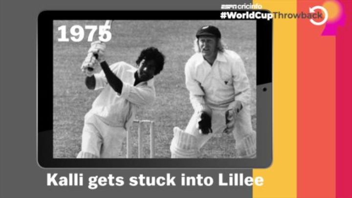 Kallicharran gets stuck into Lillee