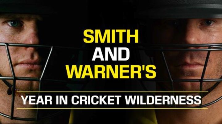 Smith and Warner's year in cricket wilderness