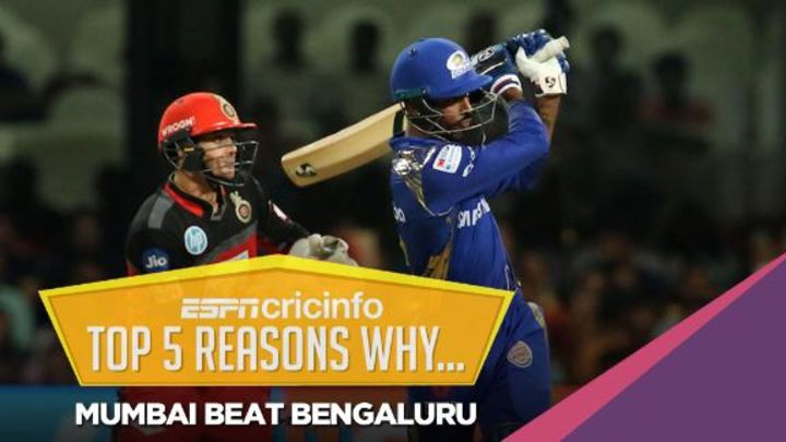 Five reasons why Mumbai beat Royal Challengers