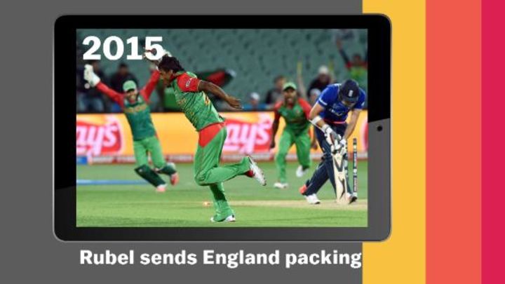 Rubel sends England packing