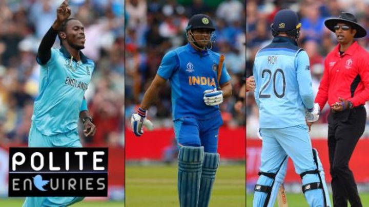 #PoliteEnquiries: Roy v Dharmasena, Psychic Jofra, is MS Dhoni finished?