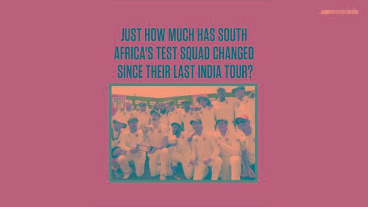 How much have South Africa changed from their last India tour?