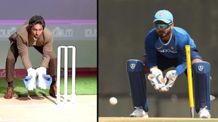 Kumar Sangakkara analyses Rishabh Pant's keeping technique