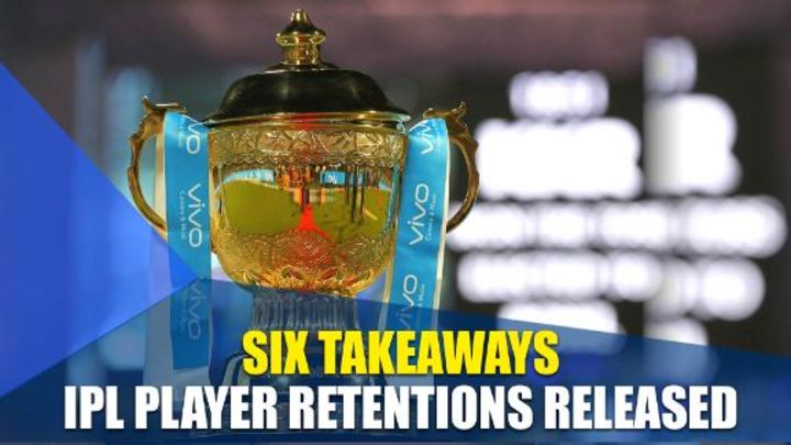 Six takeaways from the IPL retentions list