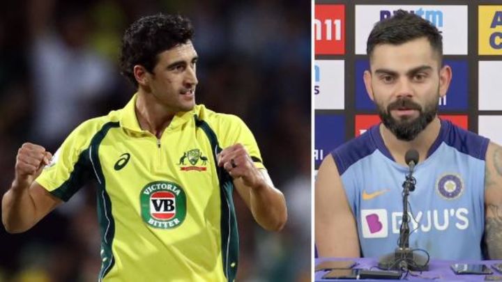 Looks like Starc is back to swinging the ball like he used to - Kohli