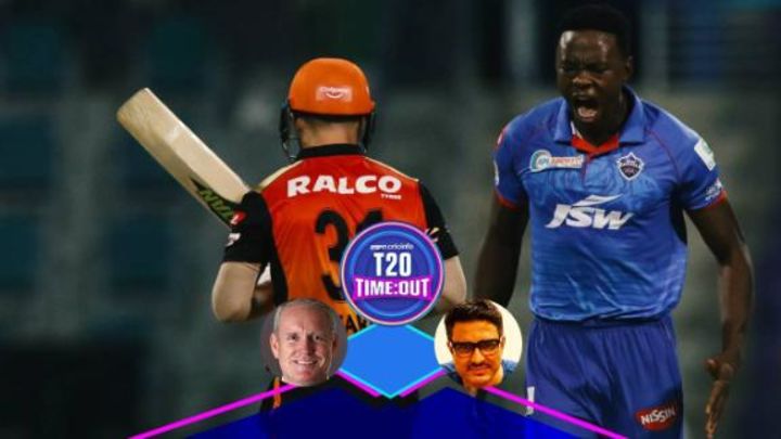Were Sunrisers out of the chase after Warner's wicket?