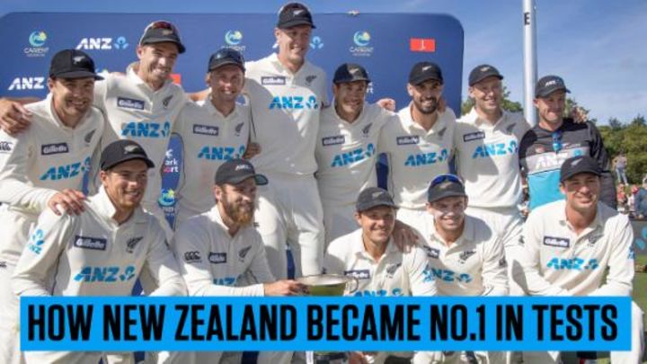 How New Zealand became No. 1 in Tests