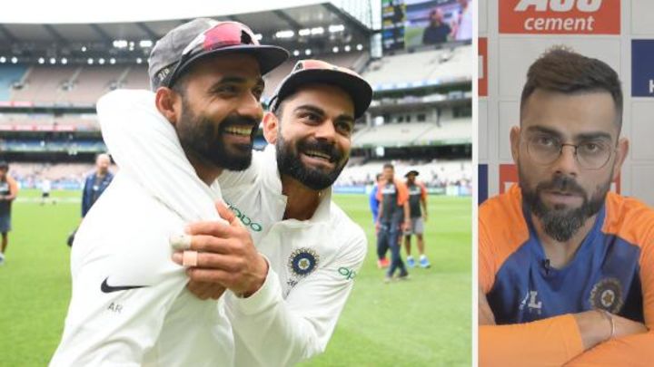Virat Kohli: My relationship with Rahane is based on trust