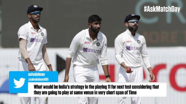 #AskMatchDay: What will India's XI look like in the second Test?